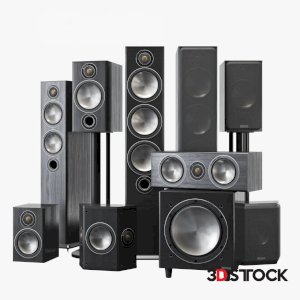 sound system 3DModel