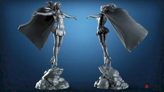 Supergirl 3DPrint