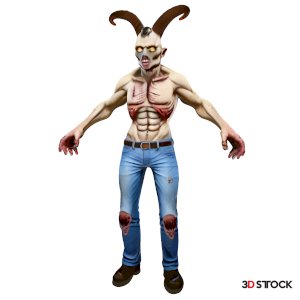 Demon Punk Character