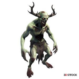 Horned Undead Wendigo
