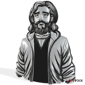 Bearded Gentleman Bust