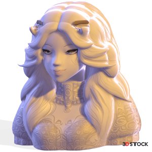 ENCHANTED GUARDIAN BUST