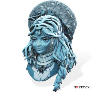 Ethereal Water Maiden Bust
