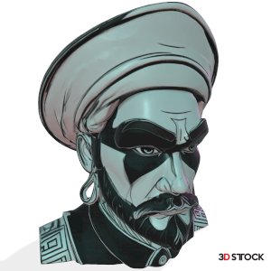 Mystical Turban Bust