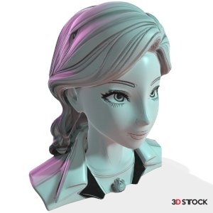 Graceful Muse Bust