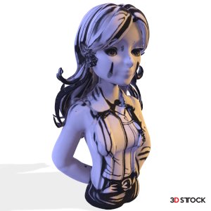 Confident Heroine Bust