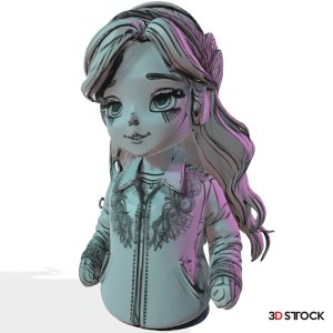 Anime Doll Collectible Bust "Twilight Muse"