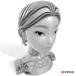 Futuristic Robotic Muse