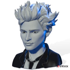 Luminous Punk Bust