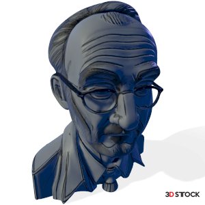 Reflective Scholar Bust