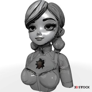 Captain Nova Animated Bust