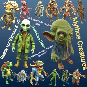 Mythos Creatures: Fantasy Beastmen & Mythical Beings