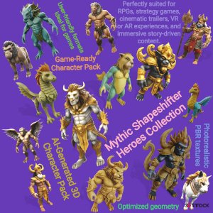 Mythic Shapeshifter Heroes Collection