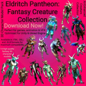 Eldritch Pantheon: Fantasy Creature Collection