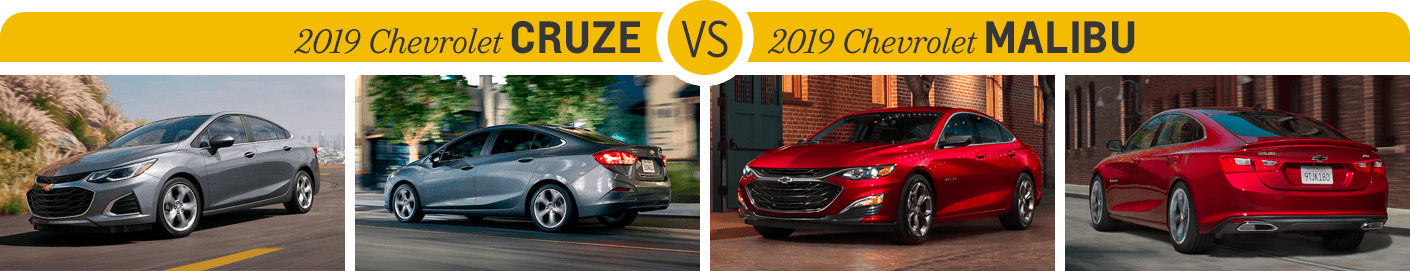Chevrolet Cruze Vs Chevrolet Malibu Salem 2019 Chevy