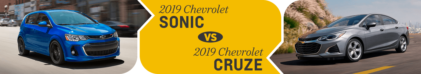 Chevrolet Sonic Vs Chevrolet Cruze Salem 2019 Chevy