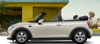 The 2021 MINI Cooper Convertible.