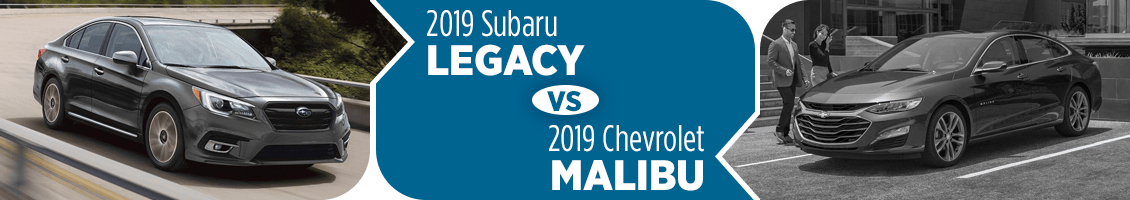 2019 Subaru Legacy Vs Chevy Malibu Beaverton Midsize Car Comparison
