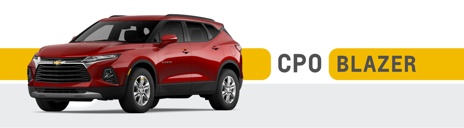 CPO Chevrolet Blazer Model Information