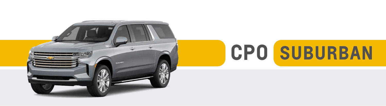 CPO Chevrolet Suburban Model Information