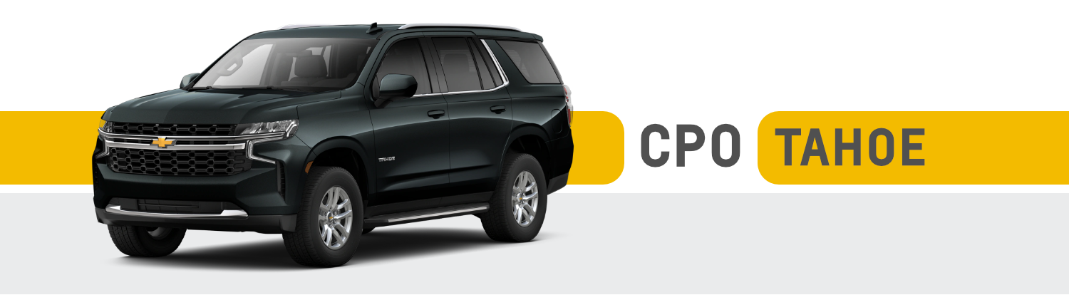 Certified Pre-Owned Chevrolet Tahoe Information