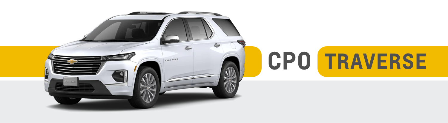 Certified Pre-Owned Chevy Traverse Information