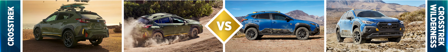 2024 Subaru Crosstrek vs 2024 Subaru Crosstrek Wilderness