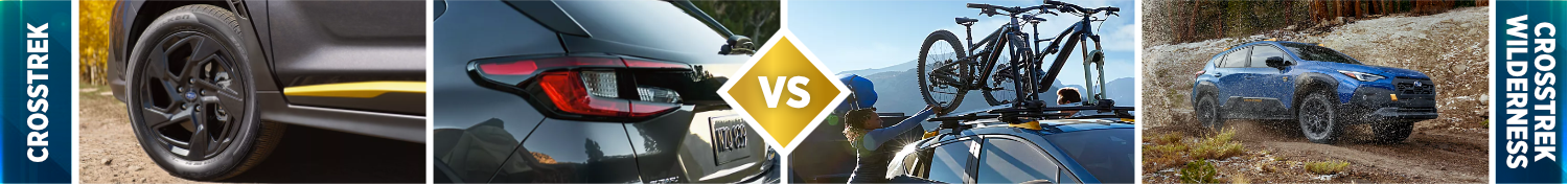 2024 Subaru Crosstrek vs 2024 Subaru Crosstrek Wilderness