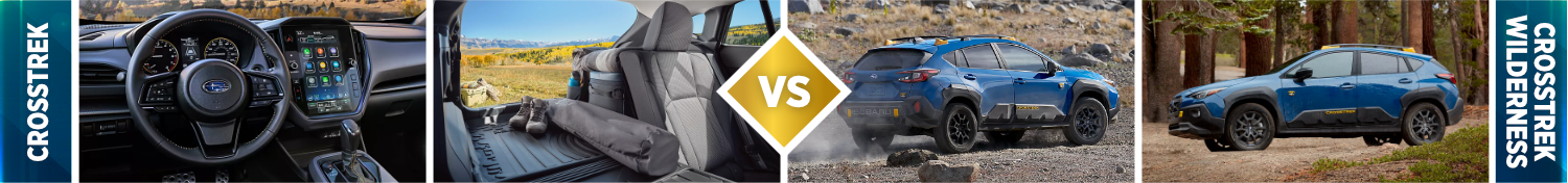 2024 Subaru Crosstrek vs 2024 Subaru Crosstrek Wilderness