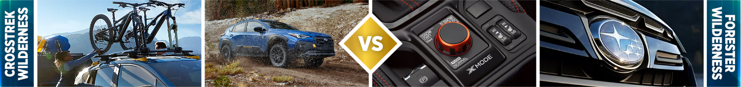 2024 Subaru Crosstrek Wilderness vs 2023 Subaru Forester Wilderness