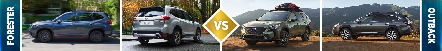 2024 Subaru Forester vs 2024 Subaru Outback
