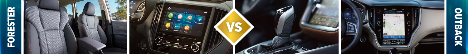 2024 Subaru Forester vs 2024 Subaru Outback