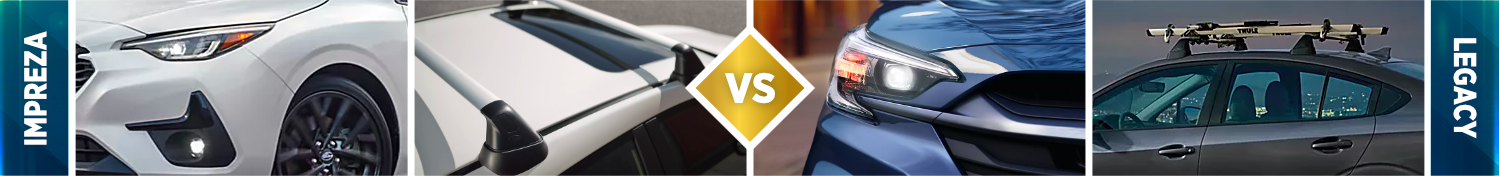 2024 Subaru Impreza vs 2024 Subaru Legacy