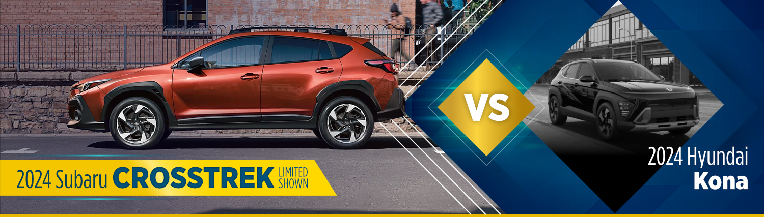 2024 Subaru Crosstrek vs. 2024 Hyundai Kona: Comparative Analysis