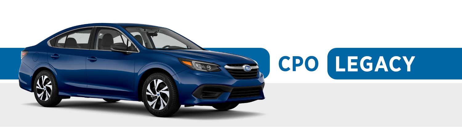 Certified Pre-Owned Subaru Legacy Information