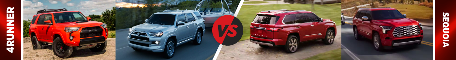 Compare the 2024 Toyota 4Runner & the 2024 Sequoia at Capitol Toyota