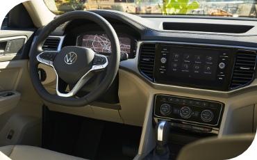 Keep your family safe with Volkswagen's standard driver assistance technology available on the Volkswagen Atlas