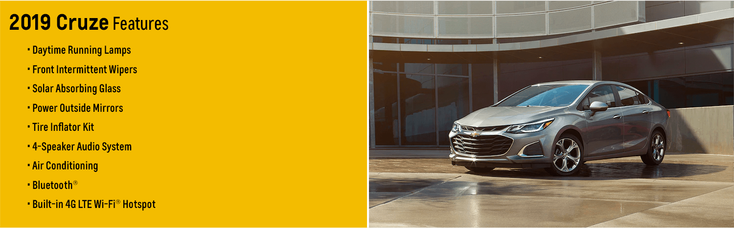 2019 Chevrolet Cruze Specs Chevrolet Dealership In Salem Or