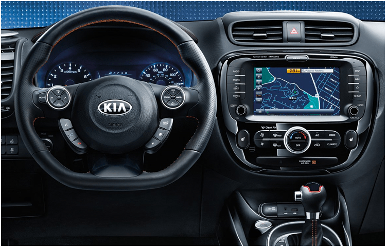 Kia soul интерьер