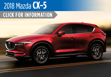 Click For New 2018 Mazda CX-5 Model Information in Butler, PA Click For New 2018 Mazda CX-5 Model Information in Butler, PA