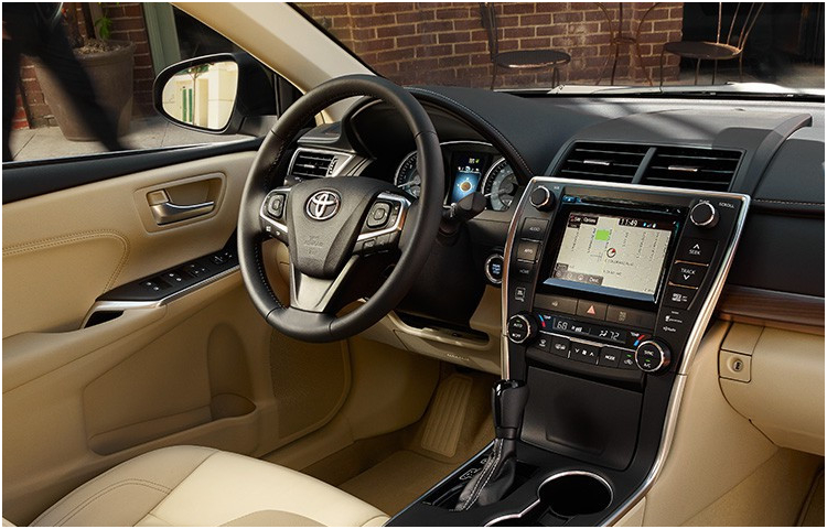 2017 Toyota Camry model interior design