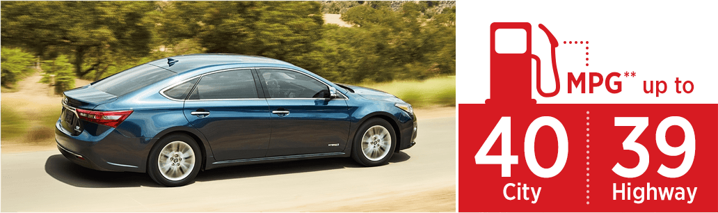 2018 Toyota Avalon Hybrid Model MSRP & MPG