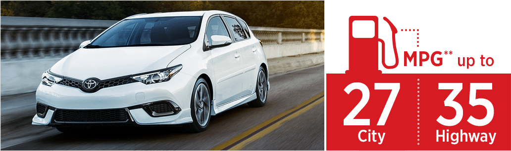 2018 Toyota Corolla iM Model MSRP & MPG