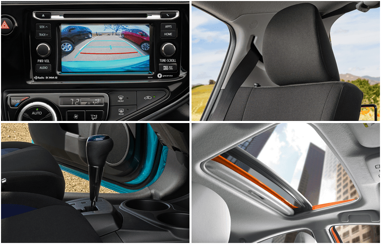 2018 Toyota Prius c Interior