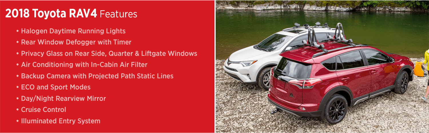 2018 Toyota RAV4 Features