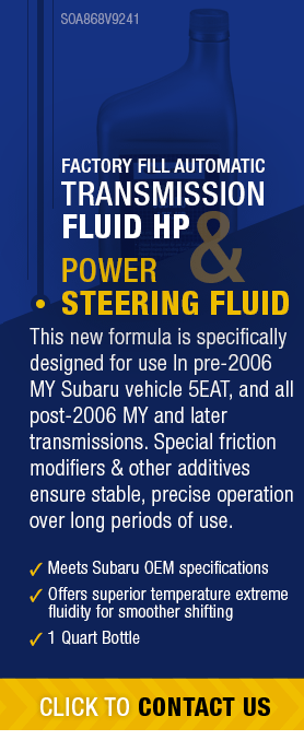Factory Fill Automatic Transmission Fluid HP & Power Steering Fluid