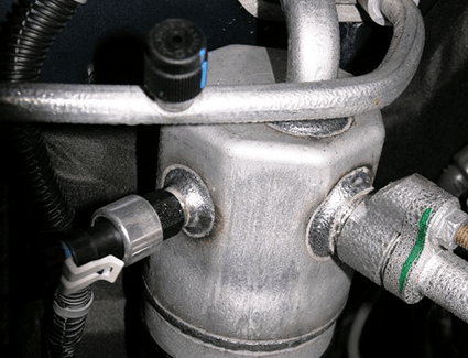 A/C leak