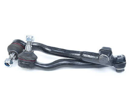 New tie rods have fresh rubber boots to protect the joint from dust and debris