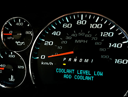 Low Coolant Warning