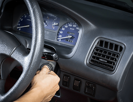If turning the key in the ignition on your vehicle isn't getting it started, it could be due to one of these four problems If turning the key in the ignition on your vehicle isn't getting it started, it could be due to one of these four problems